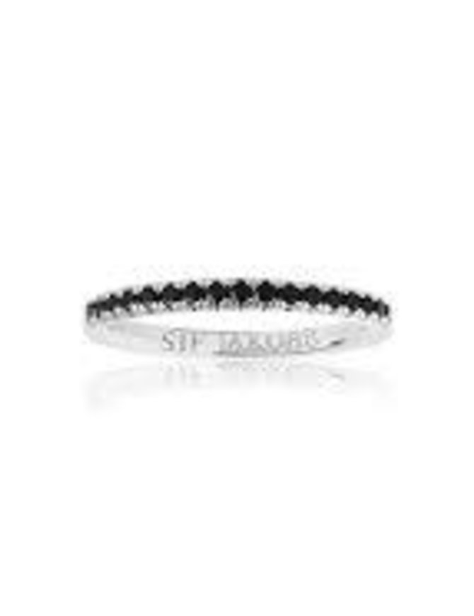 Sif Jakobs Bague Argent avec zircons bleus T57