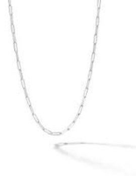 FJF Jewellery Chaine Argent Motif Maillon Lg 60 cm