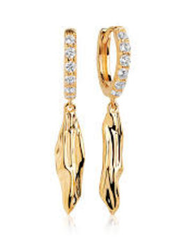 Sif Jakobs Boucles d'Oreilles SIF Jacobs  Feuilles Doré 18K