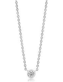 Sif Jakobs Parure Boucles d'Oreilles + Chaine Argent Rhodié