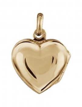 Thabora Pendentif Cassolette Coeur Vermeil 2.60gr