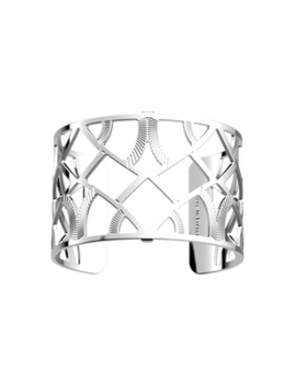 Les Georgette Manchette Argent Hibou 40mm 70377011600000