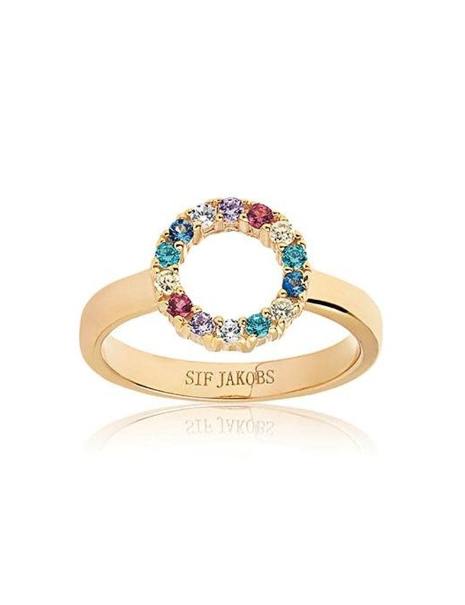 Sif Jakobs Bague Sif Jakobs BIELLA Rose Doré T56