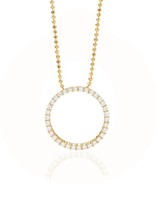 Sif Jakobs Pendentif Sif Jakobs Plaqué Or 18K BIELLA Lg45cm
