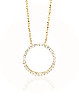 Sif Jakobs Pendentif Sif Jakobs Plaqué Or 18K BIELLA Lg45cm