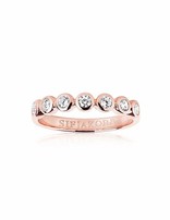 Sif Jakobs Bague Sif Jakobs Plaqué Or Rosé 18K SARDINEN T52