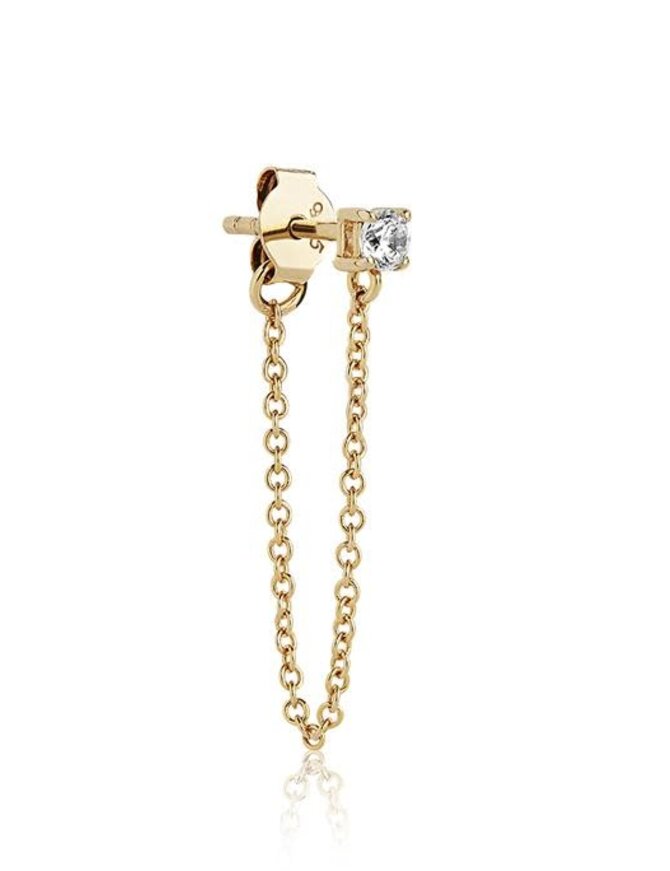 Sif Jakobs Boucles pour 1 oreille Rose Doré Sif Jakobs