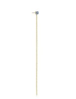 Sif Jakobs Boucle pour 1 Oreille Sif Jakobs Plaqué Or 18K + Zircon Bleu