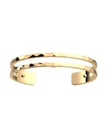 Les Georgette Bracelet Doré brillant pure martelée 8 mm