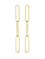 Naiomy Moments Boucles d'Oreilles Argent Plaqué Or 18K
