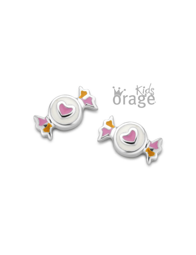 Orage Kids Boucles d'Oreilles Bonbons Rose Jaune