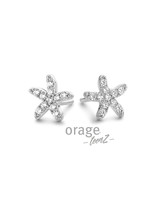 Orage Teenz Boucles d'Oreilles Argent Etoile de Mer