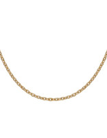Thabora Chaine Forçat Argent plaqué Or 38cm
