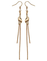 Thabora Boucles d'Oreilles Argent Plaqué Or