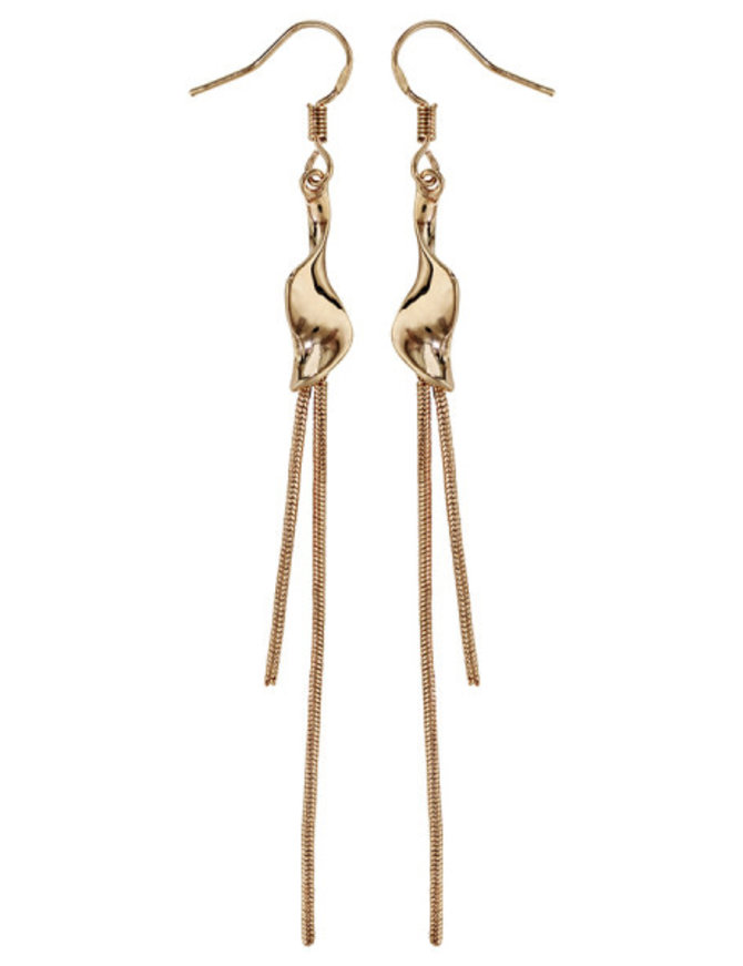 Thabora Boucles d'Oreilles Argent Plaqué Or