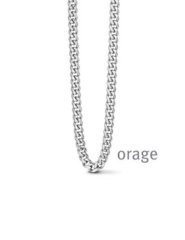 Orage Collier  Acier Homme