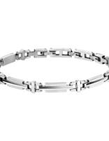 Lotus Style Bracelet Acier Fermoir Réglable