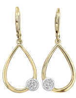J&A  1970 Boucles d'Oreilles Or Rose 6 DIRD 0.05K