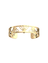 Les Georgette Bracelet doré brillant bleuet 14 mm