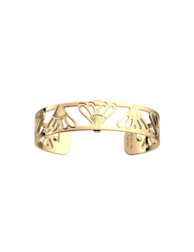 Les Georgette Bracelet doré brillant bleuet 14 mm