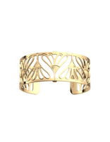 Les Georgette Manchette doré brillant bleuet 25 mm