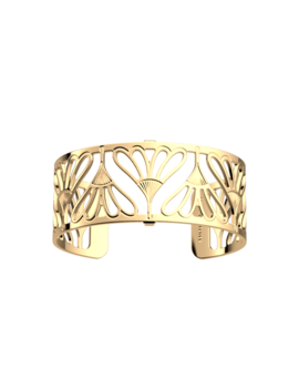 Les Georgette Manchette doré brillant bleuet 25 mm