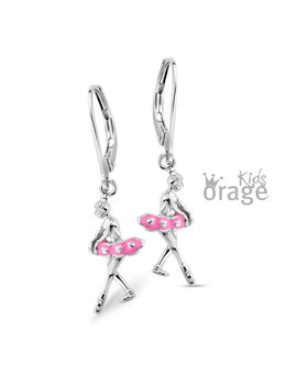 Orage Kids Boucles d'oreilles Argent Danseuse de Ballet