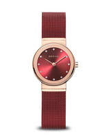Bering Bering Dame Dorer Bracelet Milanais Red 10126-363