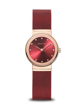 Bering Bering Dame Dorer Bracelet Milanais Red 10126-363