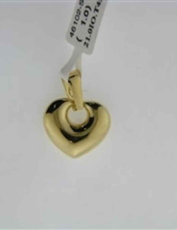 Beheyt Pendentif Coeur Or  Jaune 18K 0.9gr