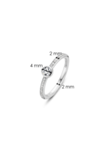 Ti Sento Bague Argent Ti Sento Taille 54