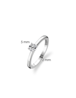 Ti Sento Bague Argent Ti Sento Taille 54