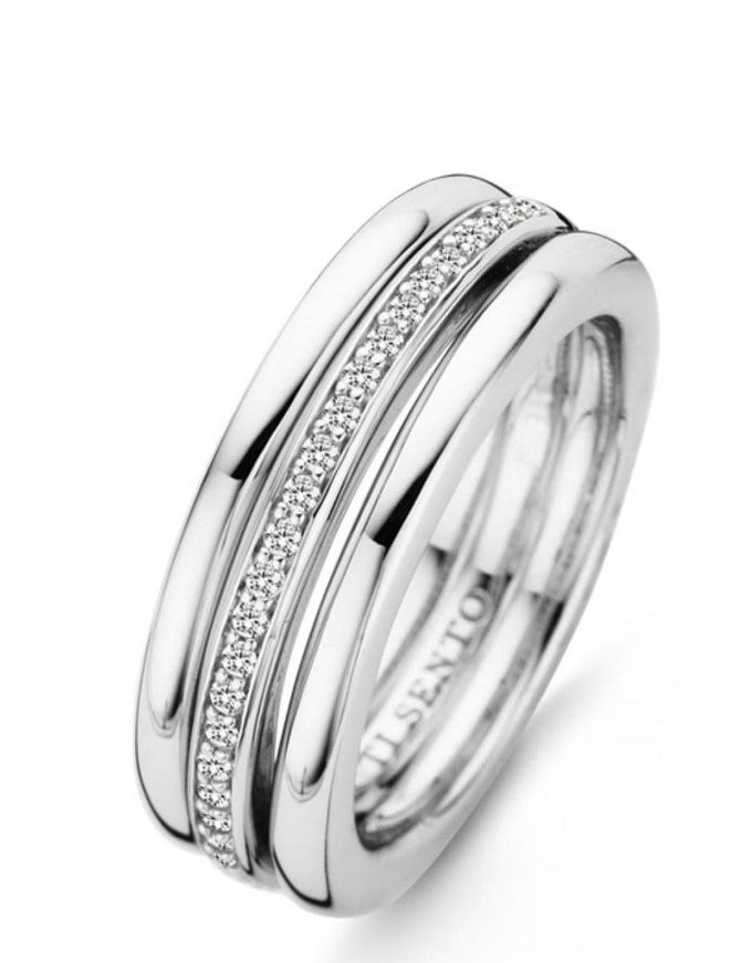 Ti Sento Bague Argent Ti Sento Taille 54