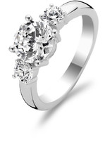Ti Sento Bague Argent Ti Sento Taille 56