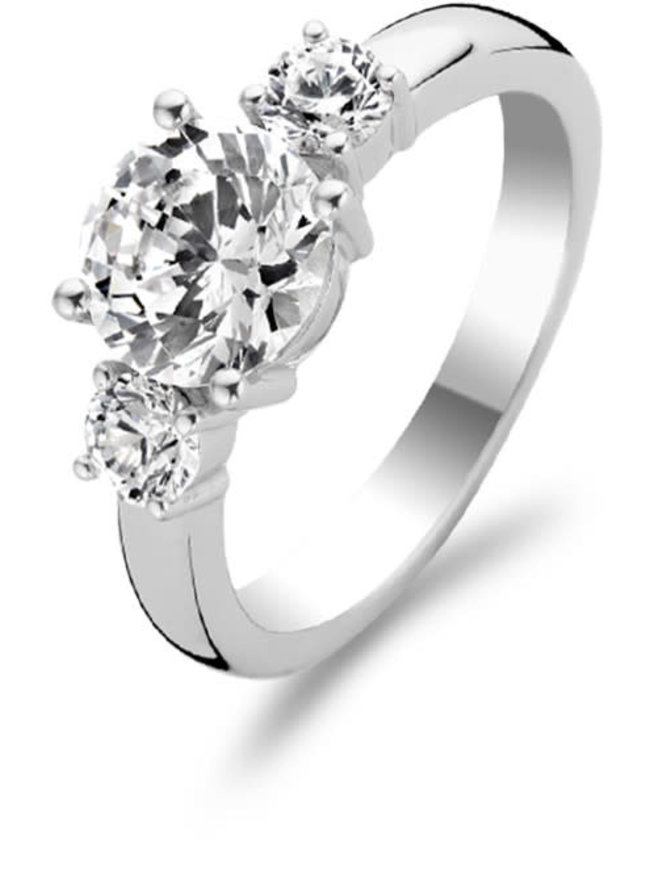 Ti Sento Bague Argent Ti Sento Taille 56