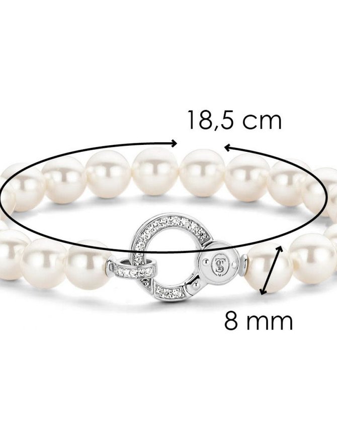 Ti Sento Bracelet Argent et Perles Nacrés Ti Sento