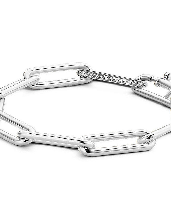 Ti Sento Bracelet Argent Grosses Mailles Ti Sento