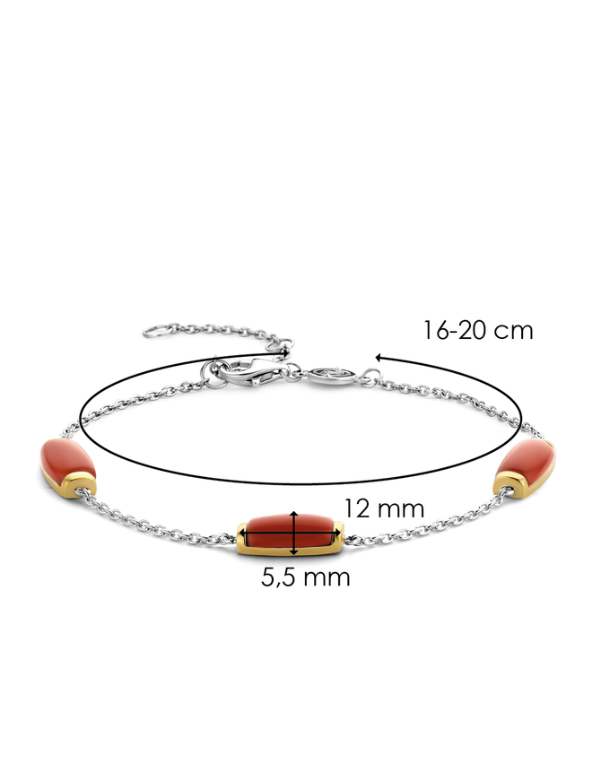 Ti Sento Bracelet Argent et Plaqué Or Ti Sento