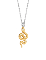 Ti Sento Collier Argent Plaqué Or Serpent Ti Sento