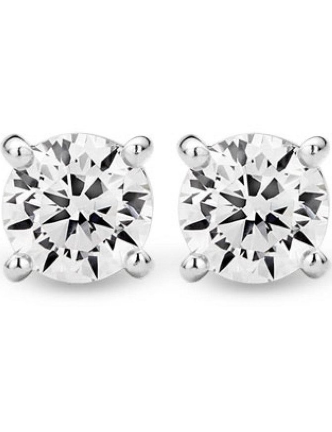 Ti Sento Boucles d'Oreilles Argent et Oxydes de Zirconiums Ti Sento