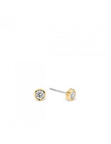 Ti Sento Boucles d'Oreilles Argent et Plaqué Or Ti Sento