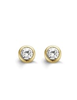 Ti Sento Boucles d'Oreilles Argent et Plaqué Or Ti Sento