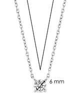 Ti Sento Pendentif + Chaine Argent Ti Sento