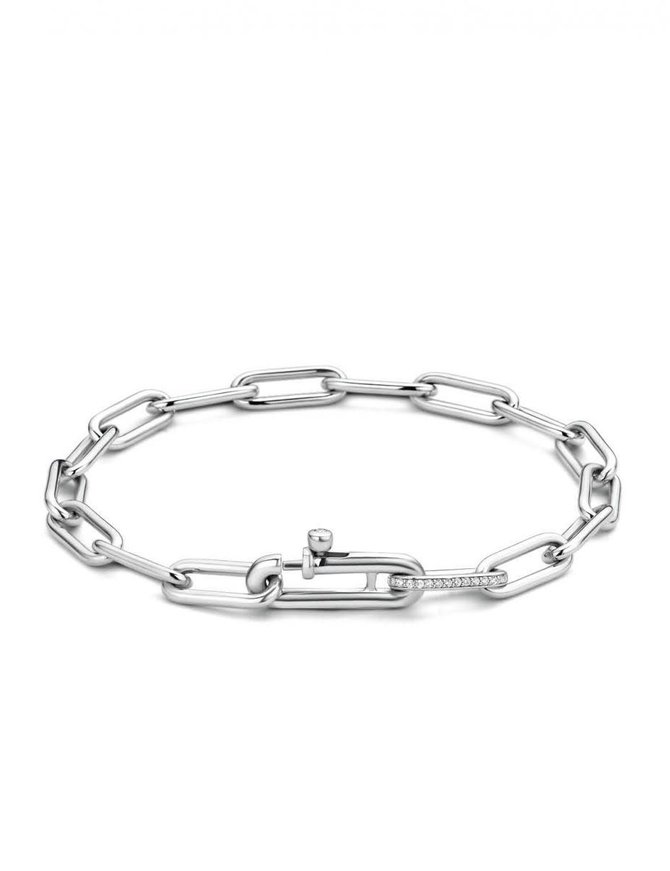 Ti Sento Bracelet Argent Ti Sento Grosses Mailles