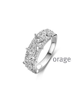 Orage Bague Argent et Zirconiums Orage Taille 56