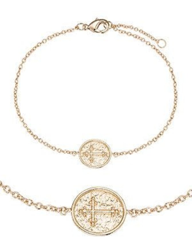 Go Mademoiselle Bracelet Argent Plaqué Or