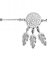 Thabora Bracelet Cheville Argent Attrape Rêve  23+3 cm