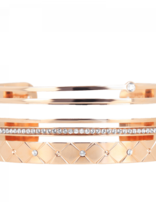 Les interchangeables Bracelet interchangeable beige rose A60073