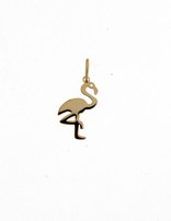 Beheyt Pendentif Or Jaune 18K Flamand Rose