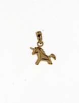 Beheyt Pendentif Or Jaune 18K Licorne